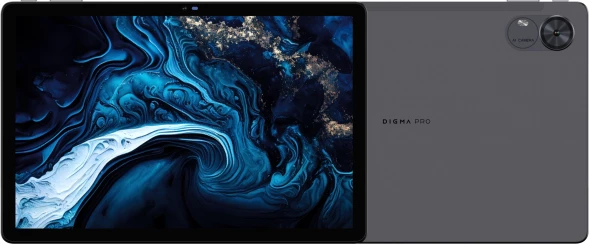 Планшет Digma Pro Infinity G85 (2.0) 8C RAM6Gb ROM128Gb 10.1&amp;quot; In-Cell 1920x1200 4G 2Sim Android 14 темно-серый 13Mpix 5Mpix BT WiFi microSD 256Gb 7000mAh