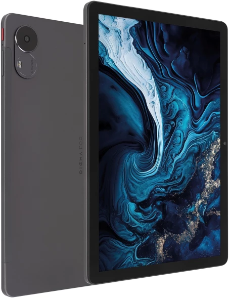Планшет Digma Pro Infinity G85 (2.0) 8C RAM6Gb ROM128Gb 10.1&amp;quot; In-Cell 1920x1200 4G 2Sim Android 14 темно-серый 13Mpix 5Mpix BT WiFi microSD 256Gb 7000mAh