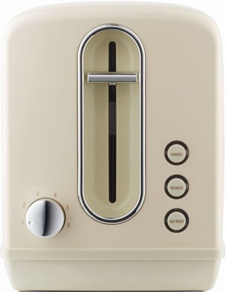 Тостер Gorenje T1100CLI 860Вт бежевый/серебристый