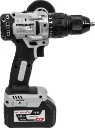 Дрель ударная Интерскол ДАУ-13/18В патрон:быстрозажимной реверс (786.0.0.70)