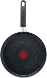 Сковорода блинная Tefal Force 4218522 круглая 22см покрытие: антипригарное ручка несъемная (без крышки) черный (9100048318)