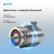 Миксер планетарный Vitek VT-PM0110 1500Вт кремовый