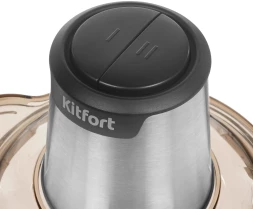 Измельчитель электрический Kitfort КТ-3012 2л. 400Вт серебристый