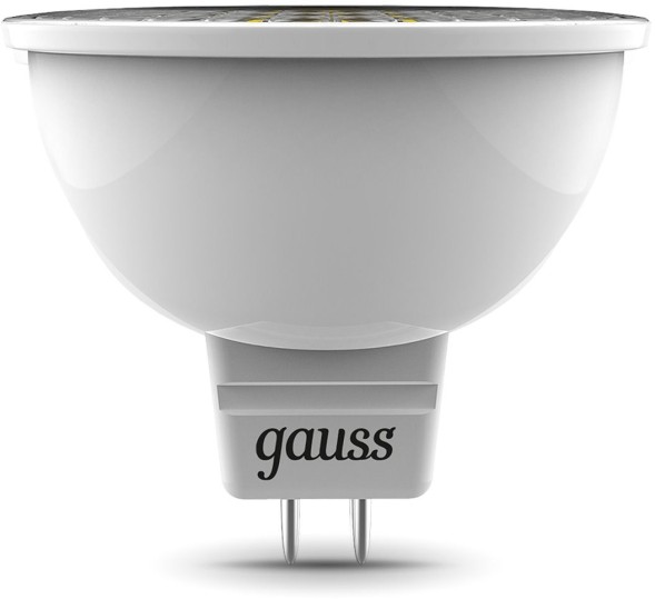 Лампа светодиодная Gauss 101105406 6Вт цок.:GU5.3 софит 175B св.свеч.RGB MR16 (упак.:1шт)