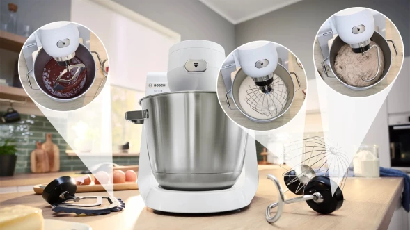 Кухонная машина Bosch MUMS6EW00 планетар.вращ. 1600Вт белый