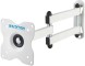 Кронштейн для телевизора Kromax DIX-15W белый 15&amp;quot;-28&amp;quot; макс.30кг настенный поворот и наклон