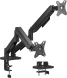 Кронштейн для мониторов Cactus CS-VM-MG-82-BK черный/белый 17&amp;quot;-32&amp;quot; макс.9кг настольный поворот и наклон