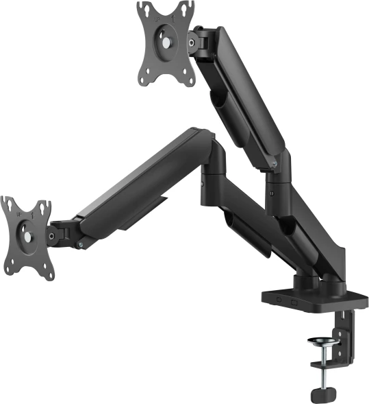 Кронштейн для мониторов Cactus CS-VM-MG-82-BK черный/белый 17&amp;quot;-32&amp;quot; макс.9кг настольный поворот и наклон