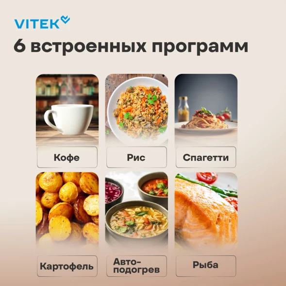 Микроволновая Печь Vitek VT-MW1525 25л. 900Вт белый
