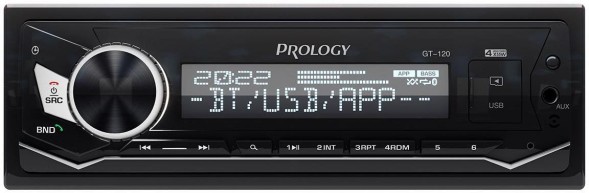 Автомагнитола Prology GT-120 1DIN 4x55Вт v4.2 (PRGT120)