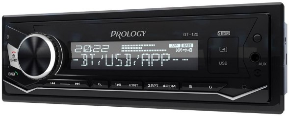 Автомагнитола Prology GT-120 1DIN 4x55Вт v4.2 (PRGT120)