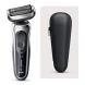 Бритва сетчатая Braun Series 7 71-S1000s реж.эл.:3 питан.:аккум. серебристый/черный