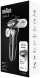 Бритва сетчатая Braun Series 7 71-S1000s реж.эл.:3 питан.:аккум. серебристый/черный