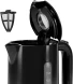 Чайник электрический Polaris PWK 1803C 1.8л. 2200Вт черный корпус: пластик