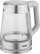 Чайник электрический Haier HK-501 1.7л. 2400Вт серый корпус: стекло/пластик (TD0036930RU)