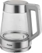 Чайник электрический Haier HK-501 1.7л. 2400Вт серый корпус: стекло/пластик (TD0036930RU)