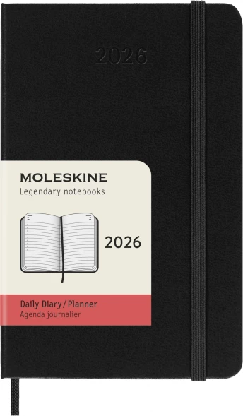 Ежедневник Moleskine CLASSIC Pocket 90x140мм 400стр. черный