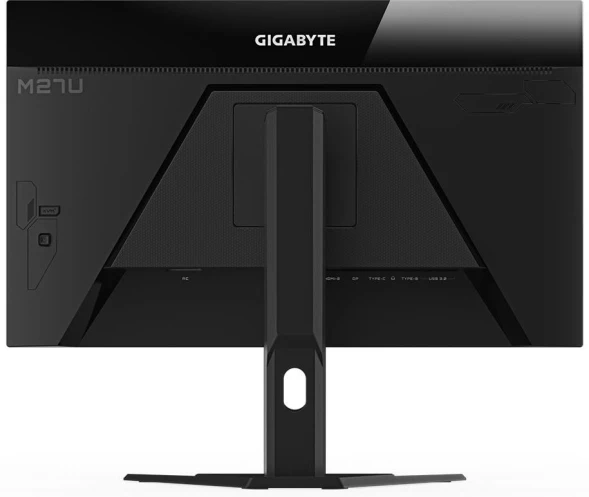 Монитор Gigabyte 27&amp;quot; M27U черный IPS LED 1ms 16:9 HDMI M/M матовая HAS 400cd 178гр/178гр 3840x2160 160Hz G-Sync FreeSync Premium Pro DP 4K USB 6.48кг