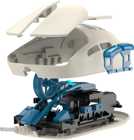 Мышь A4Tech Bloody W72 Ultra Pixels Blue рисунок/бежевый/голубой оптическая 20000dpi USB 6but (W72 ULTRA)