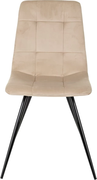 Стул для дома Бюрократ CH-K1_4 комплект 4шт бежевый Holland 06 металл черный на ножках (CH-K1_1/HL07_4)