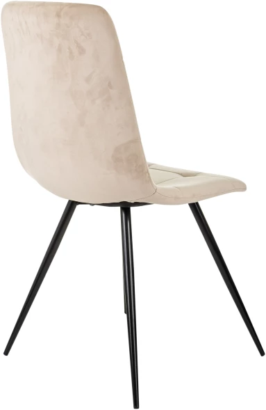 Стул для дома Бюрократ CH-K1_4 комплект 4шт бежевый Holland 06 металл черный на ножках (CH-K1_1/HL07_4)