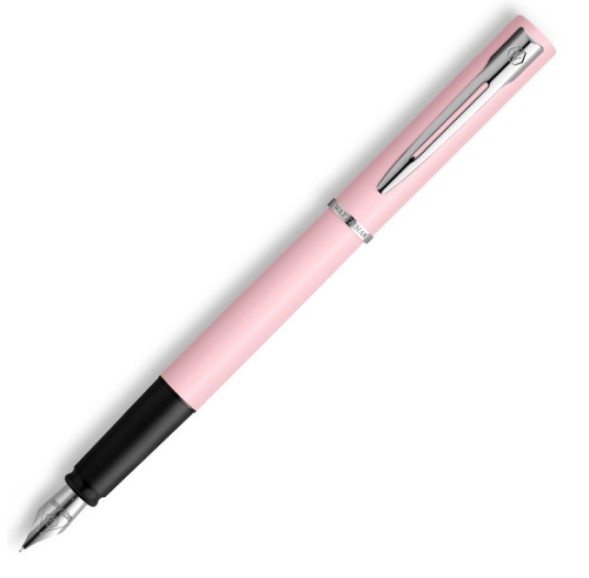 Ручка перьев. Waterman Graduate Allure Pastel Colors (2105225) Macaron Pink Lacquer F сталь нержавеющая подар.кор.