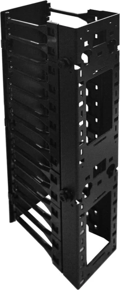 Кабельный органайзер Вертикальный Lanmaster TWT-RACK-VORG/S пальцы 1U