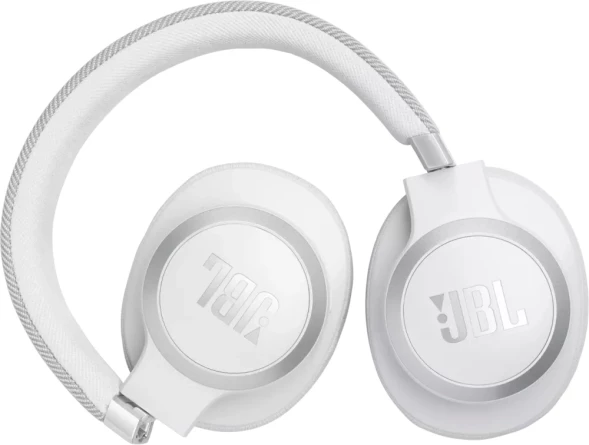 Гарнитура накладные JBL Live 770NC белый беспроводные bluetooth оголовье (JBLLIVE770NCWHT)