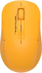 Мышь A4Tech Fstyler FG15C Air2 желтый оптическая 1200dpi беспров. USB для ноутбука 3but