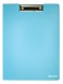 Папка клип-борд Silwerhof 957024 A4 полифом 1.8мм голубой