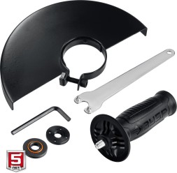 Углошлифовальная машина Зубр УШМ-150-1405 1400Вт 8500об/мин рез.шпин.:M14 d=150мм