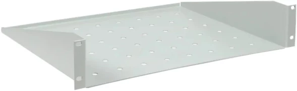 Полка стационарная ITK RS35-350P-R 2U нагр.:30кг. 19&amp;quot; 350мм серый
