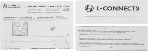 Вентилятор для корпуса Lian-Li Uni Fan SL-INF Wireless 120 Reverse ARGB 120х122.1x28 черный 4-pin 32.2дБ (G99.12RSLIN1W1B.R0) Ret