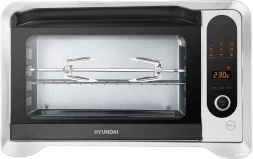 Мини-печь Hyundai MIO-HY104 35л. 1600Вт черный/серебристый
