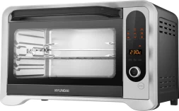 Мини-печь Hyundai MIO-HY104 35л. 1600Вт черный/серебристый