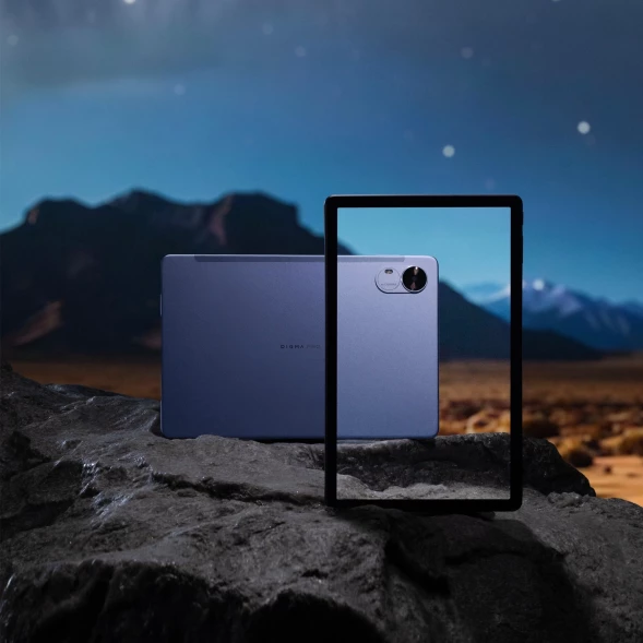 Планшет Digma Pro Infinity G85 (2.0) 8C RAM8Gb ROM128Gb 10.1&amp;quot; In-Cell 1920x1200 4G 2Sim Android 14 голубой 13Mpix 5Mpix BT WiFi microSD 256Gb 7000mAh