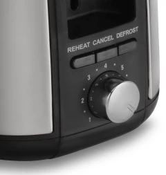 Тостер Vitek VT-7156 750Вт серебристый/черный