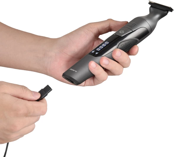 Машинка для стрижки Polaris Ultra Blade PHC 1704 графитовый (насадок в компл:1шт)