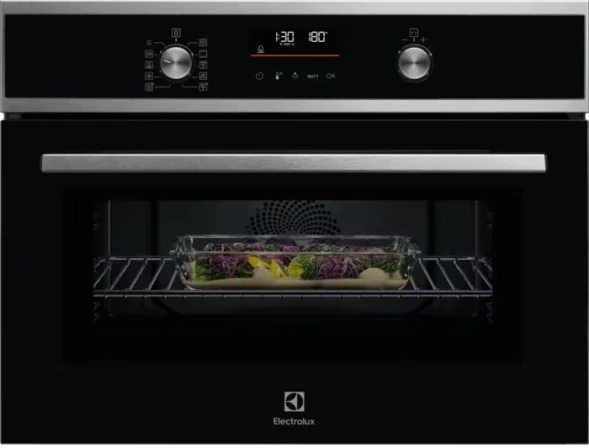 Духовой шкаф Электрический Electrolux EVL6E49X черный/серебристый