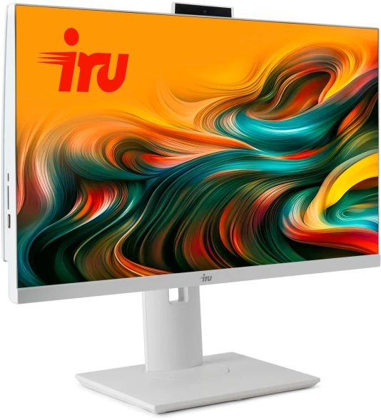 Моноблок IRU Tactio 23.8&amp;quot; Full HD i3 1215U (1.2) 8Gb SSD256Gb UHDG CR без ОС GbitEth WiFi BT 65W Cam белый 1920x1080