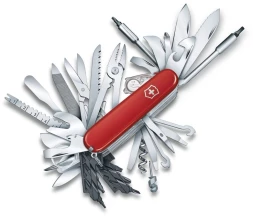 Нож перочинный Victorinox SwissChamp XXL (1.6795.XXL) 91мм 73функц. красный подар.коробка