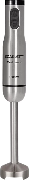 Блендер погружной Scarlett SC-HB42F87 1800Вт стальной/черный