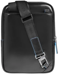 Сумка кросс-боди мужская Piquadro Blue Square CA6811B2/N черная натур.кожа