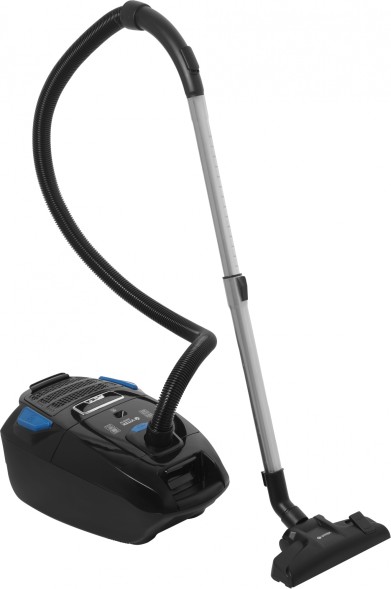 Пылесос Vitek VT-1899 GY 2400Вт черный (в компл.:4мешка)