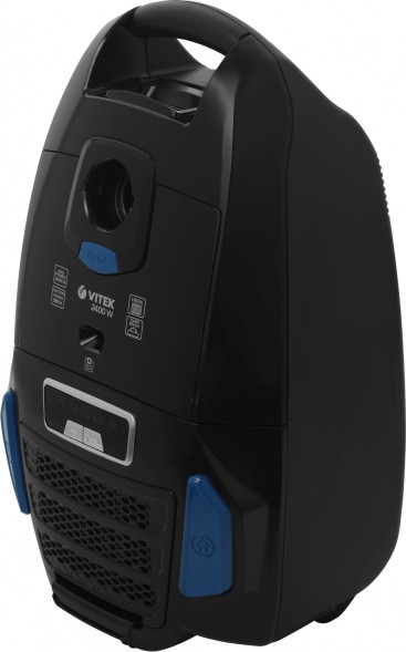 Пылесос Vitek VT-1899 GY 2400Вт черный (в компл.:4мешка)