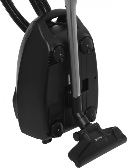 Пылесос Vitek VT-1899 GY 2400Вт черный (в компл.:4мешка)