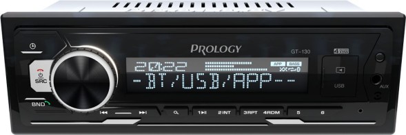 Автомагнитола Prology GT-130 1DIN 4x55Вт v4.2 ПДУ (PRGT130)