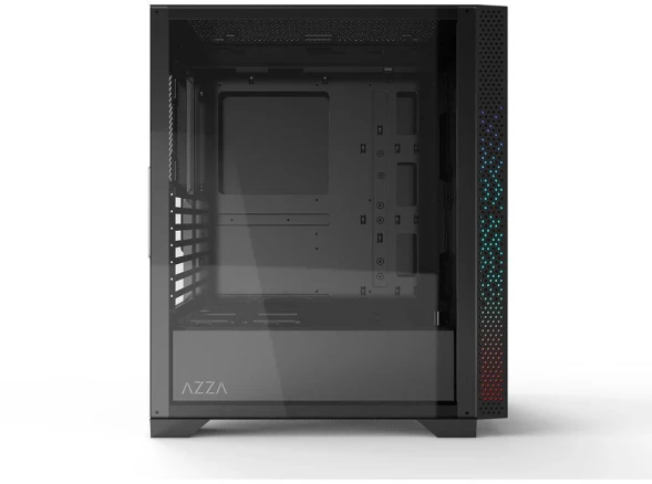 Корпус Azza CELESTA F черный без БП ATX 1x120mm 2xUSB2.0 1xUSB3.0 audio bott PSU