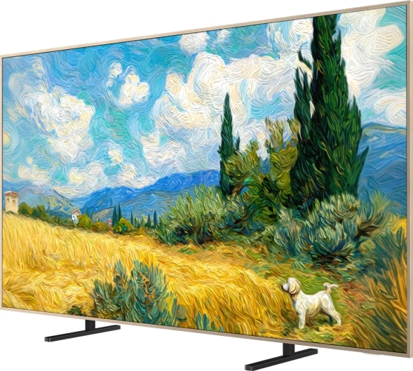 Телевизор QLED TCL 32&amp;quot; 32A400 Pro Slim Design бежевый/черный FULL HD 60Hz DVB-T DVB-T2 DVB-C DVB-S DVB-S2 USB WiFi Smart TV