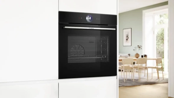 Духовой шкаф Электрический Bosch Serie 8 HSG7361B1 черный